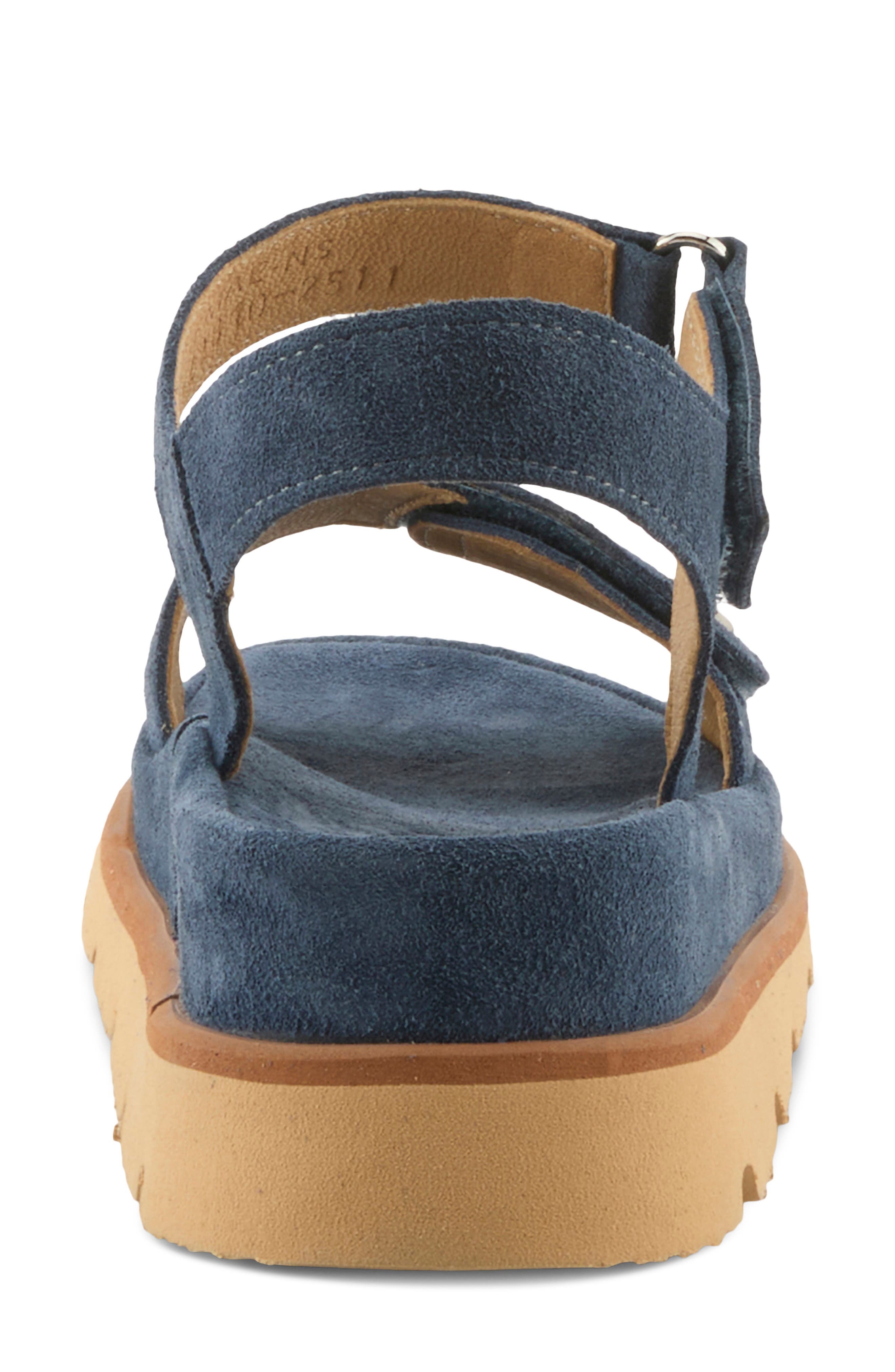 Spring Step Dixiemae Ankle Strap Platform Wedge Sandal, Alternate, color, 