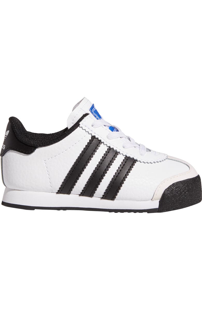 adidas Kids' Samoa Sneaker, Alternate, color, White/ Black