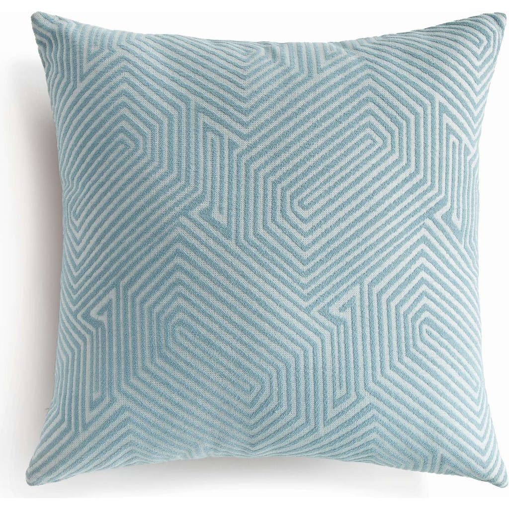 Napa Home & Garden Sora Square Indoor-outdoor Pillow 20" In Blue