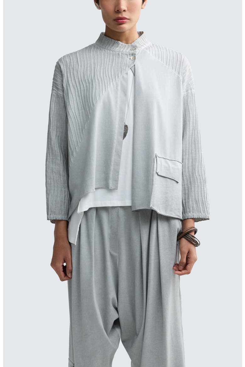 Zaya Hybrid Boxy Jacket, Main, color, Ash Grey