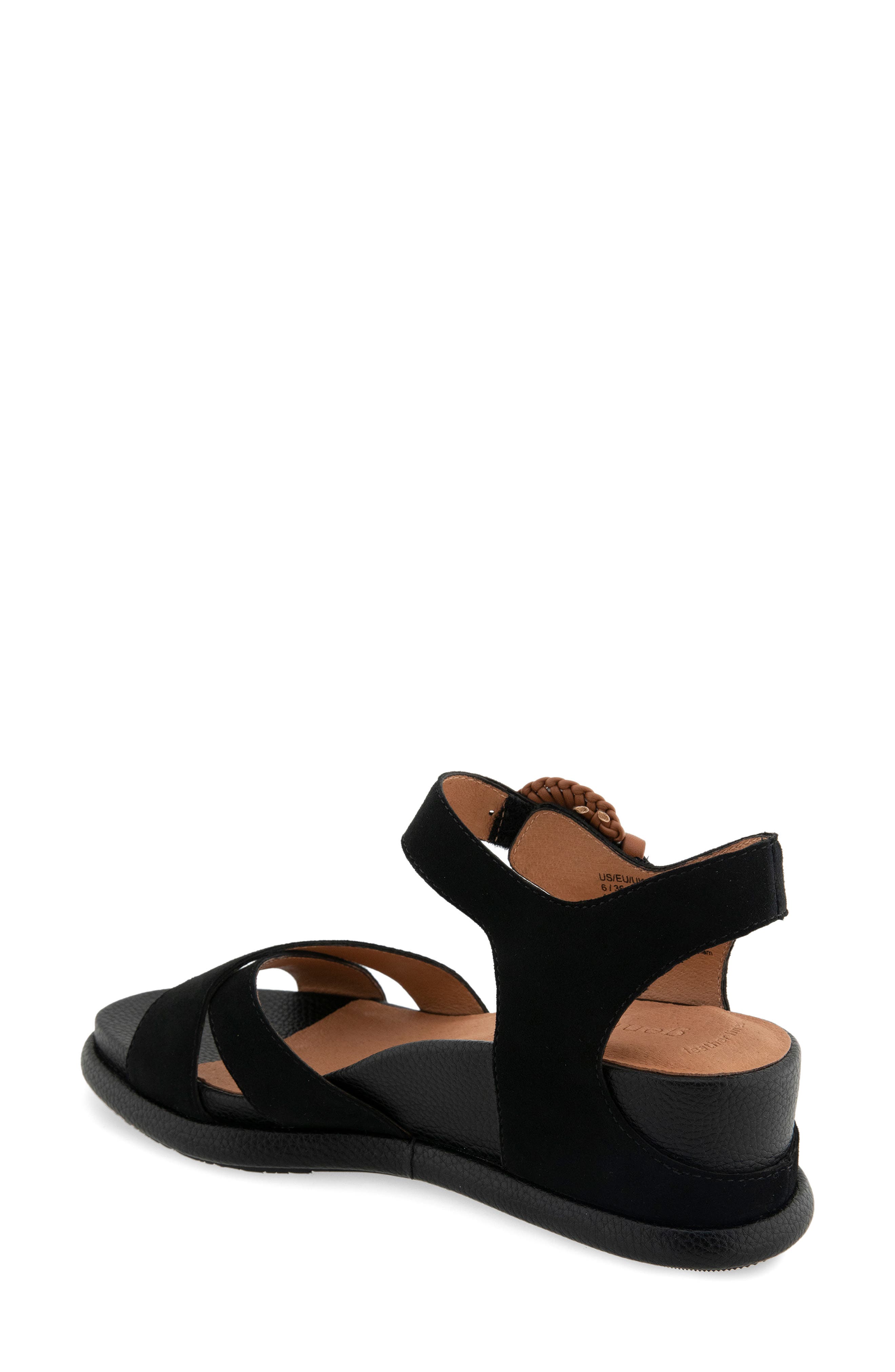 Gentle Souls Jaylee Ankle Strap Wedge Sandal, Alternate, color, 