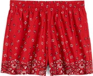 Madewell Pull-On Poplin Shorts