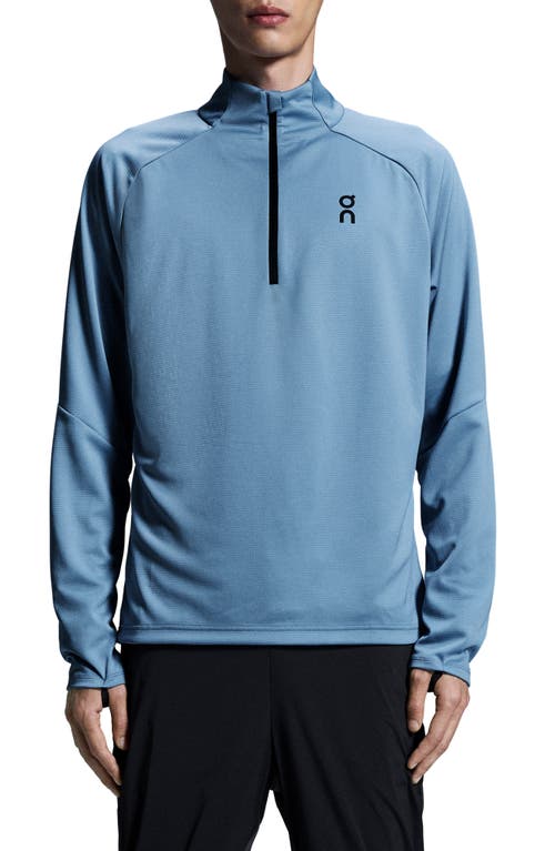 On Climate Knit Quarter Zip Running Top