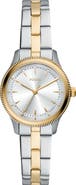 Fossil Brynn Three-Hand Stainless Steel Bracelet Watch, 30mm