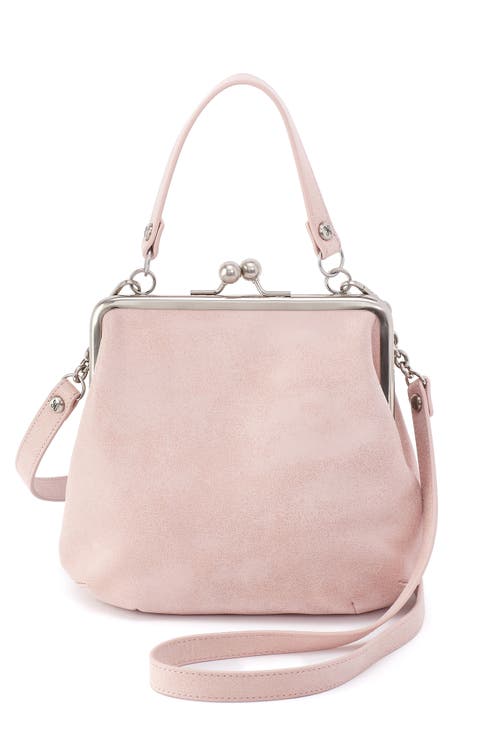 Alba Leather Frame Crossbody Bag