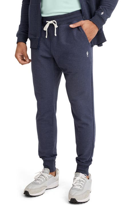 Mens Lightweight Cotton Blend Fleece Jogger
