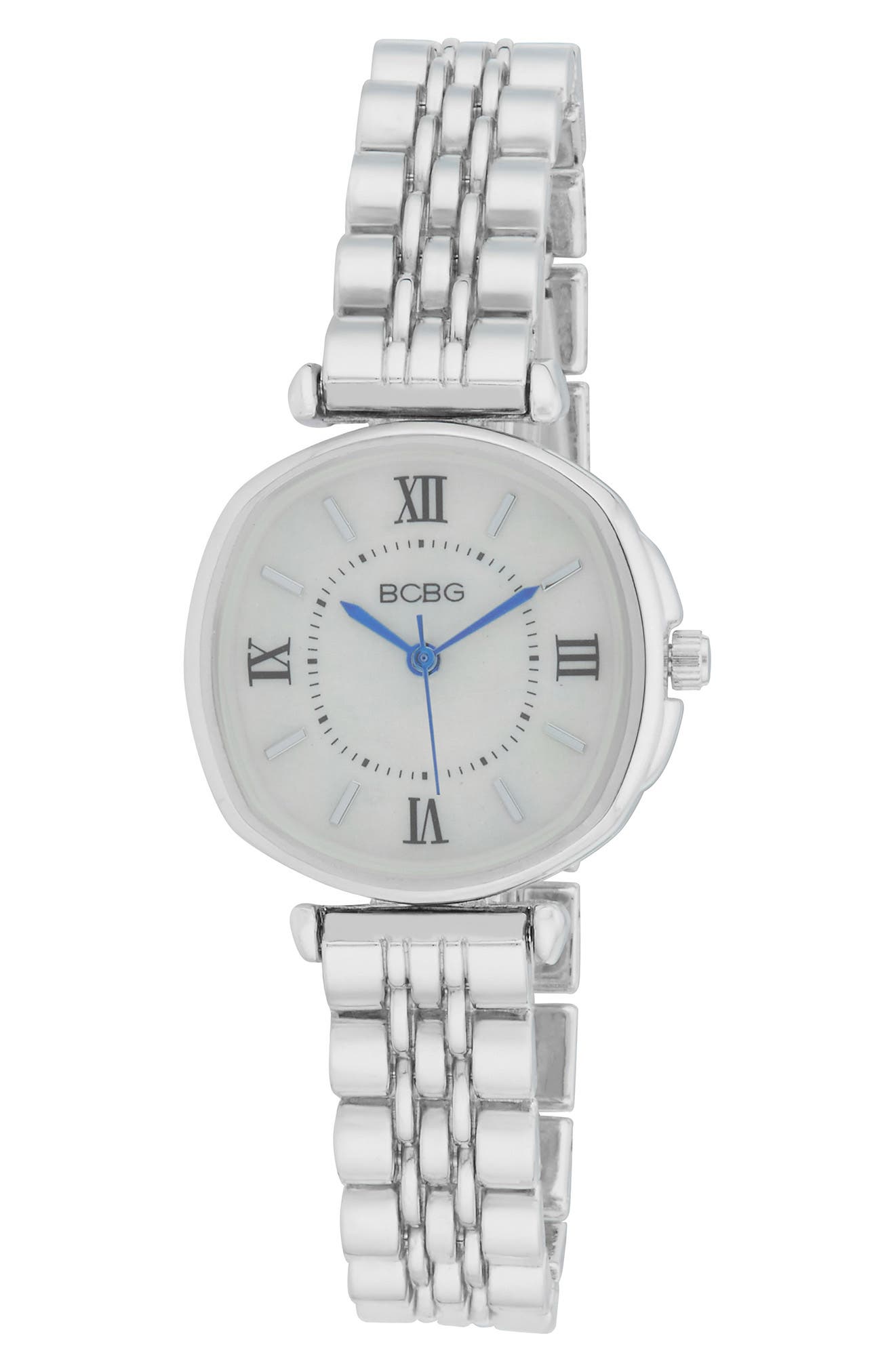 BCBG Oval Bracelet Strap Watch, 28mm