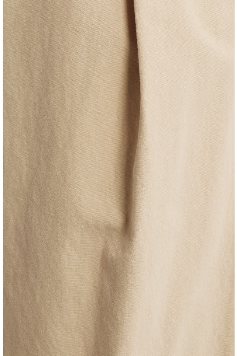 Donovan Pleated Wide Leg Twill Pants, Alternate, color, KHAKI