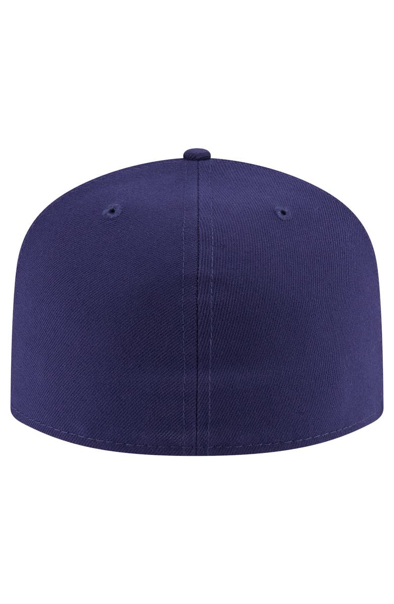 New Era Men's New Era Navy LA Galaxy Color Pack A-Frame 59FIFTY Fitted Hat, Alternate, color, Navy