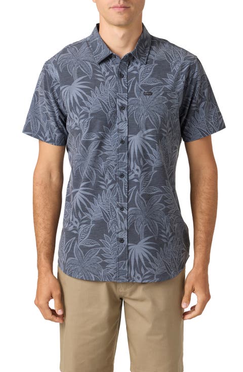 TRVLR UPF Traverse Short Sleeve Performance Button-Up Shirt