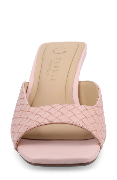 Journee Collection Larna Heeled Sandal In Pink