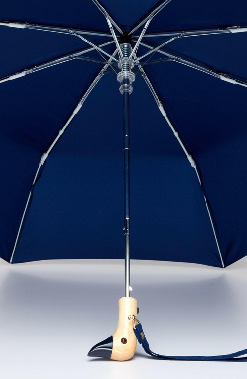 Original Duckhead Eco-friendly Compact Duck Umbrella In Blue