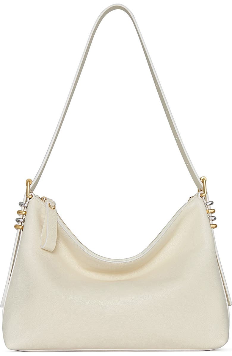 Rebecca Minkoff Buckle Up Shoulder Bag, Main, color, Porcelain
