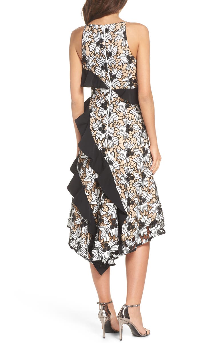 Keepsake the Label Break Free Lace Midi Dress, Alternate, color, 