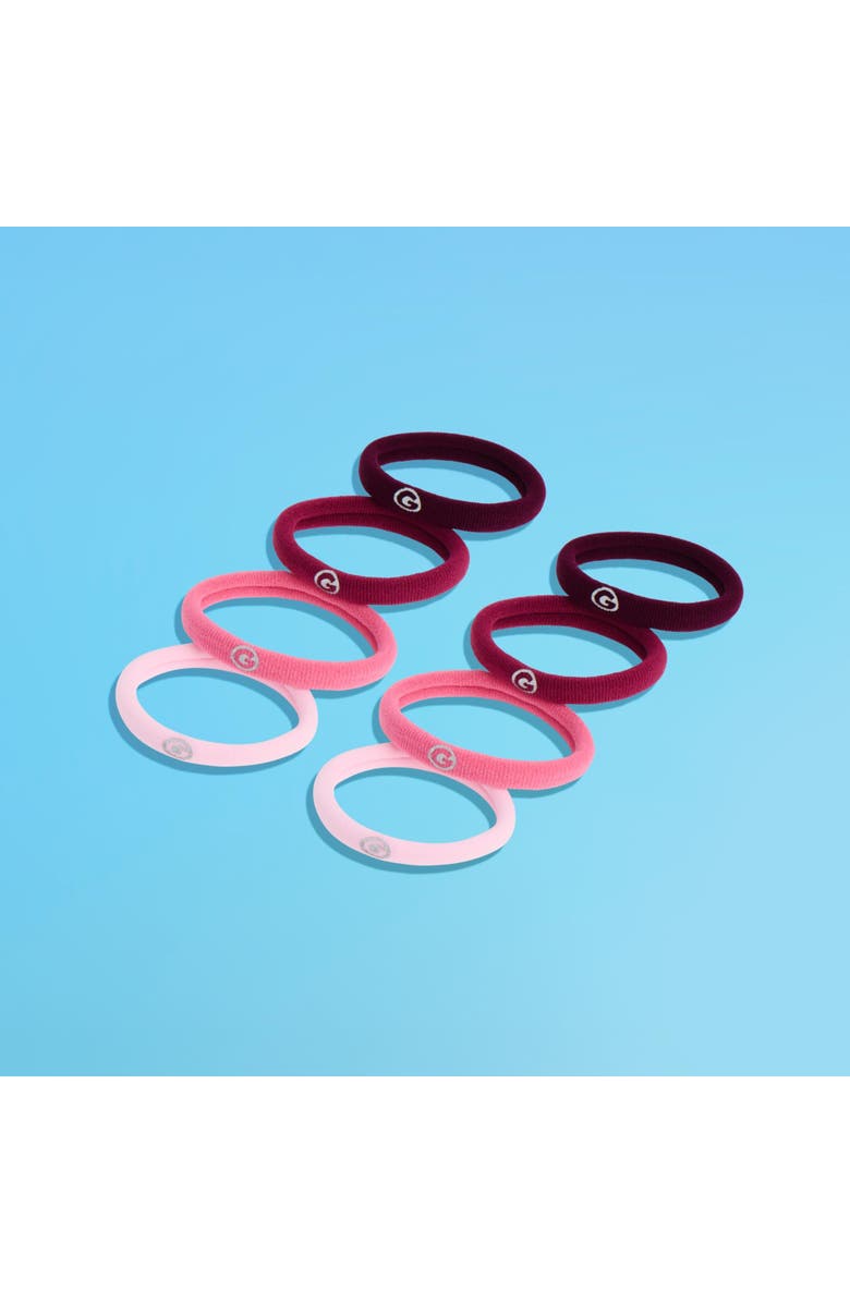 Gimme Beauty Any Fit Hair Bands, Damage Free Hair Ties Made with Seamless Microfiber Elastics, Alternate, color, 