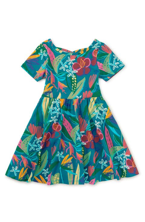 Short Sleeve Ballet Dress