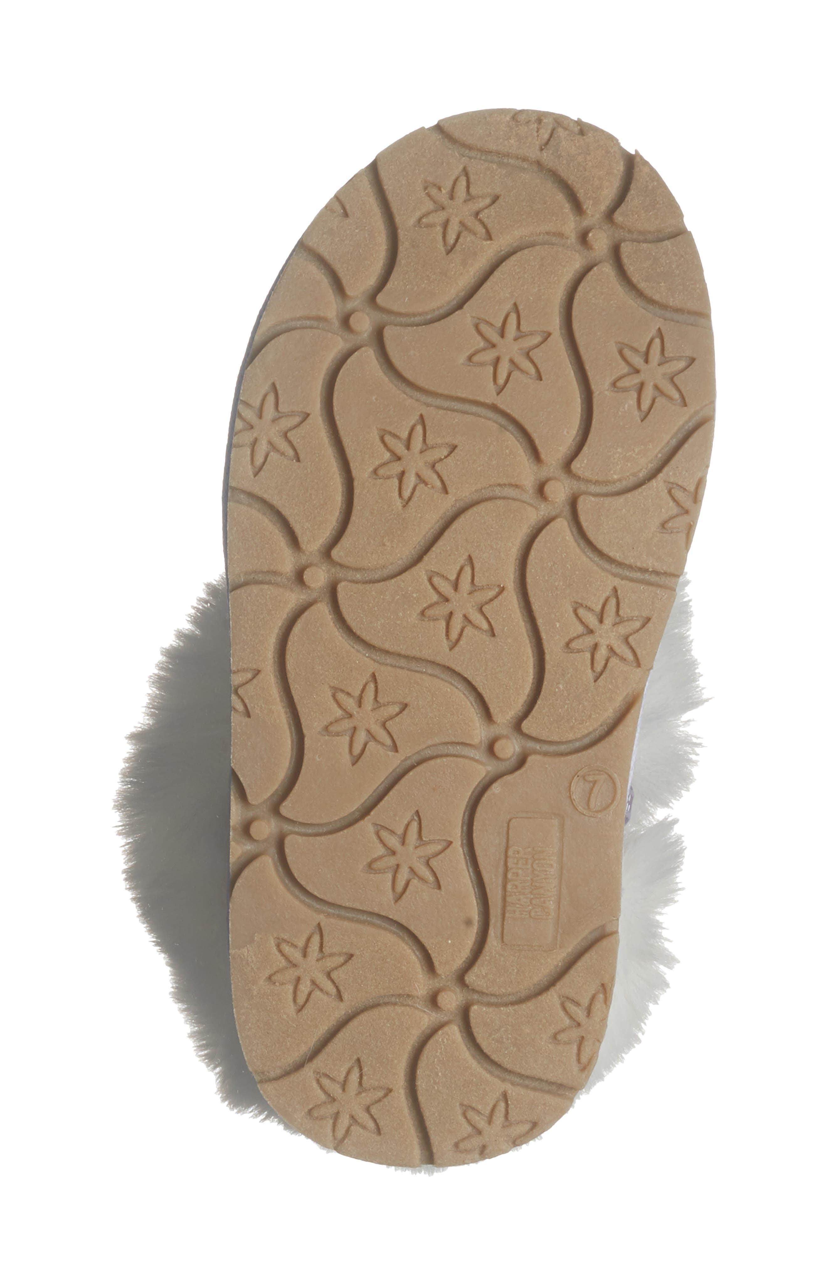 Harper Canyon Kids' Elias Faux Fur Rhinestone Bootie, Alternate, color, Purple