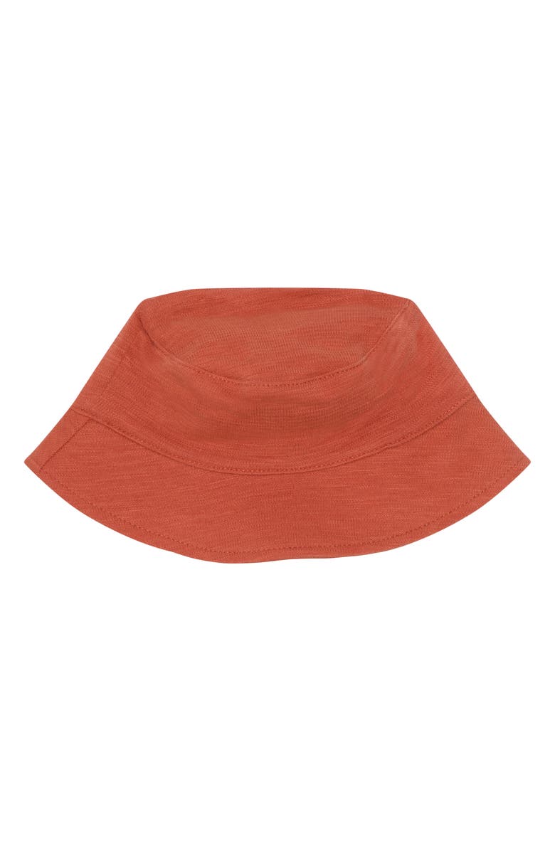 PL Baby by Petit Lem 2-Pack Assorted Rompers & Bucket Hat Set, Alternate, color, Trucks