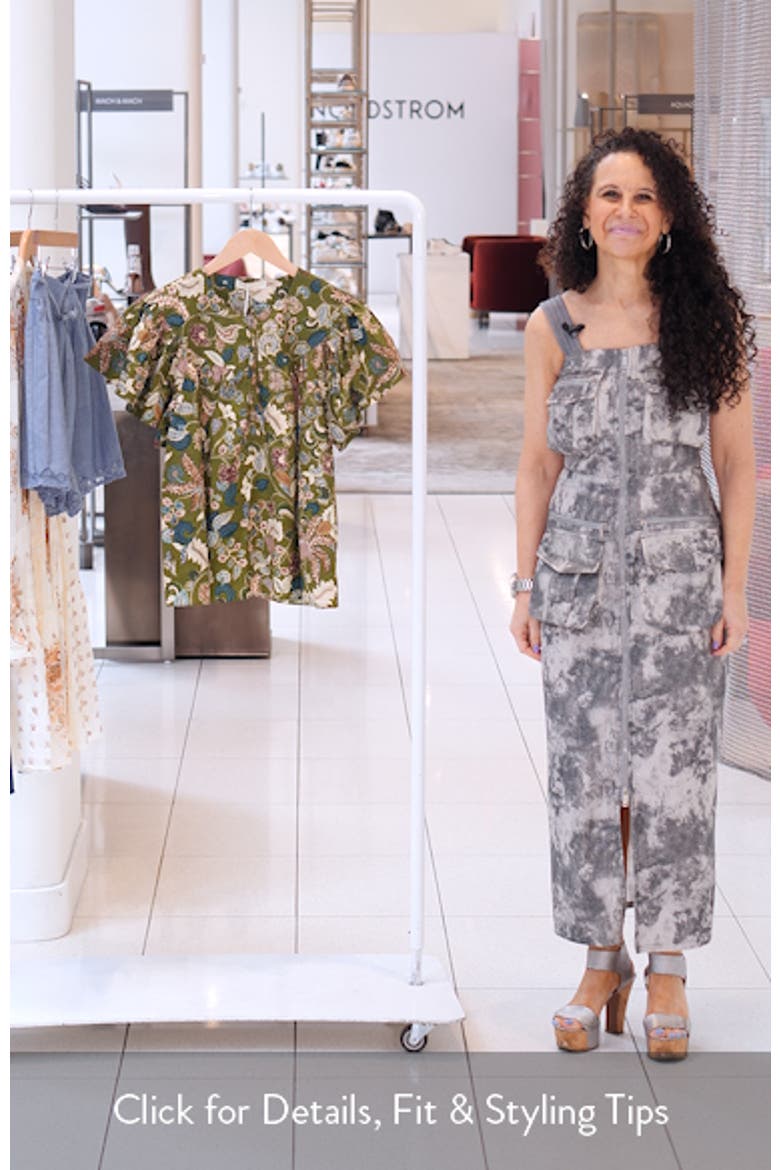 Perline Flutter Sleeve Top video
