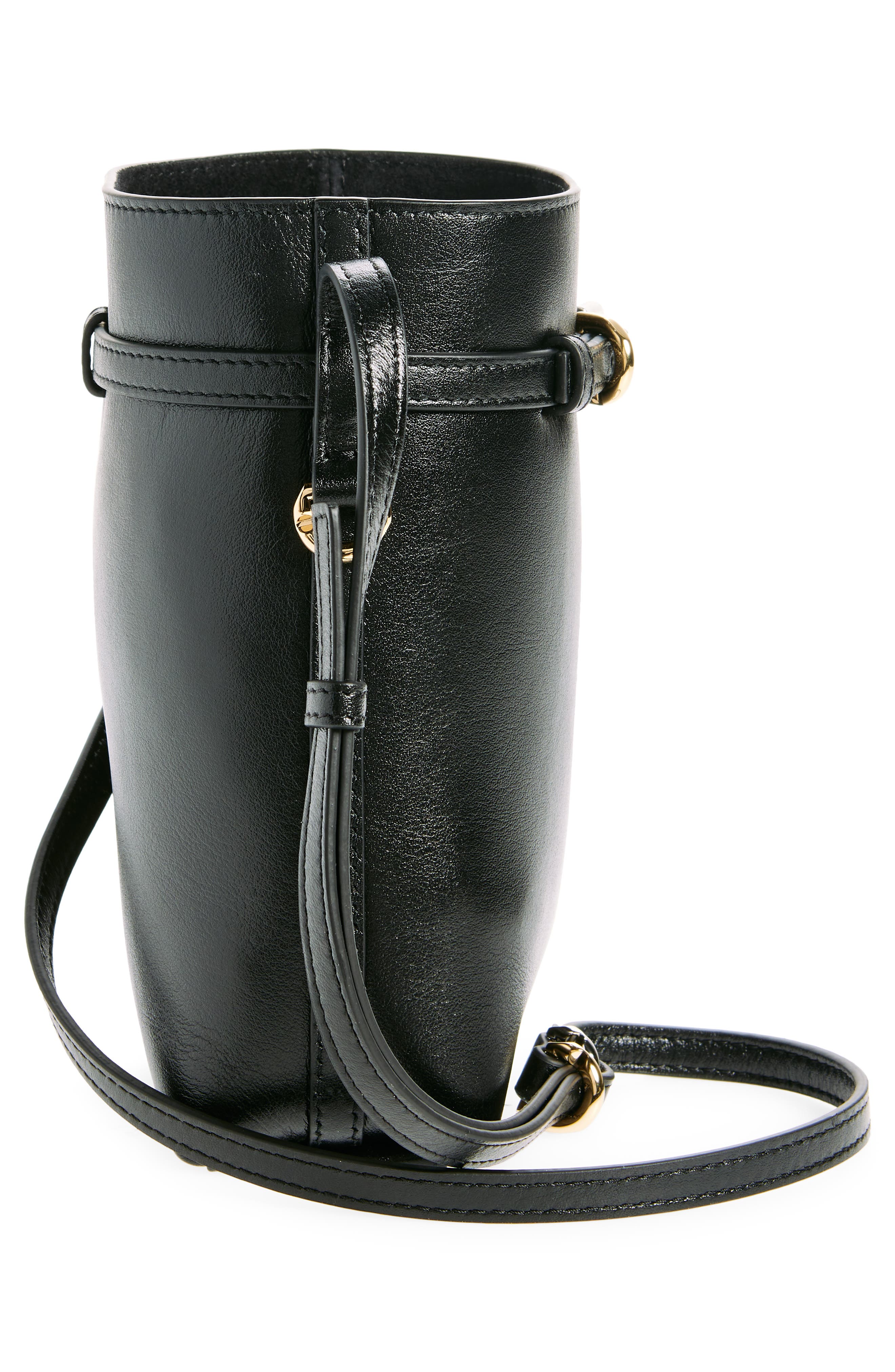 Givenchy Voyou Leather Pouch Crossbody Bag, Alternate, color, 
