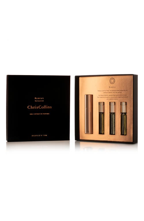 CHRIS COLLINS Rubeus 3-Piece Traveler Fragrance Set $150 Value 