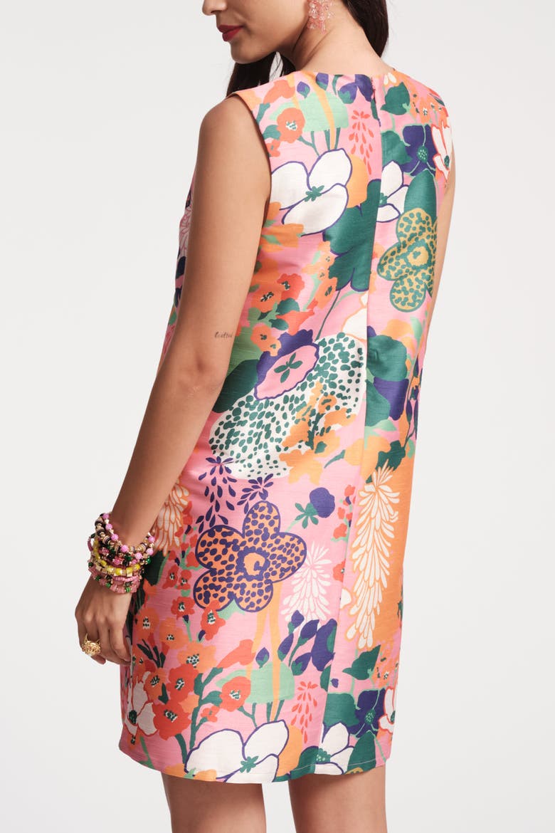 Lily Shift Dress Botanical Bash, Alternate, color, Pink/Multi