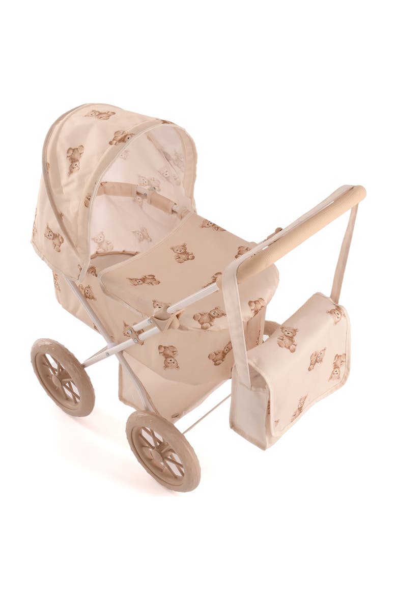 Teddy My First Doll Pram, Beige & Bear, Convertible 2 In 1, Kids 2+, Alternate, color, Beige