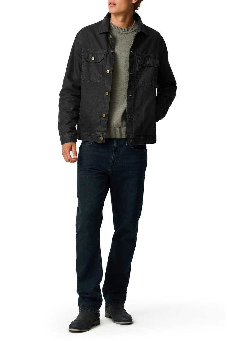 Fielder Cotton Trucker Jacket, Alternate, color, BRACKEN
