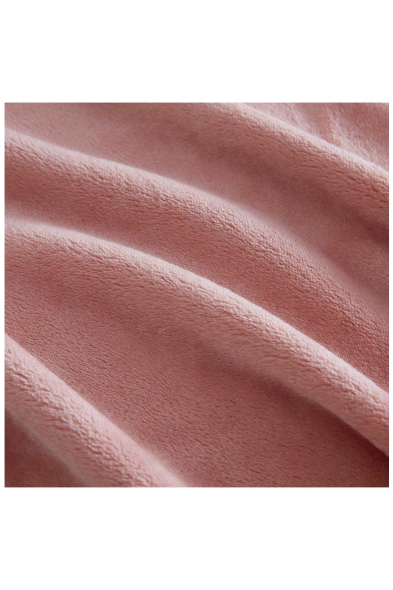 Bedford Microfiber Blanket, Alternate, color, PINK CLAY