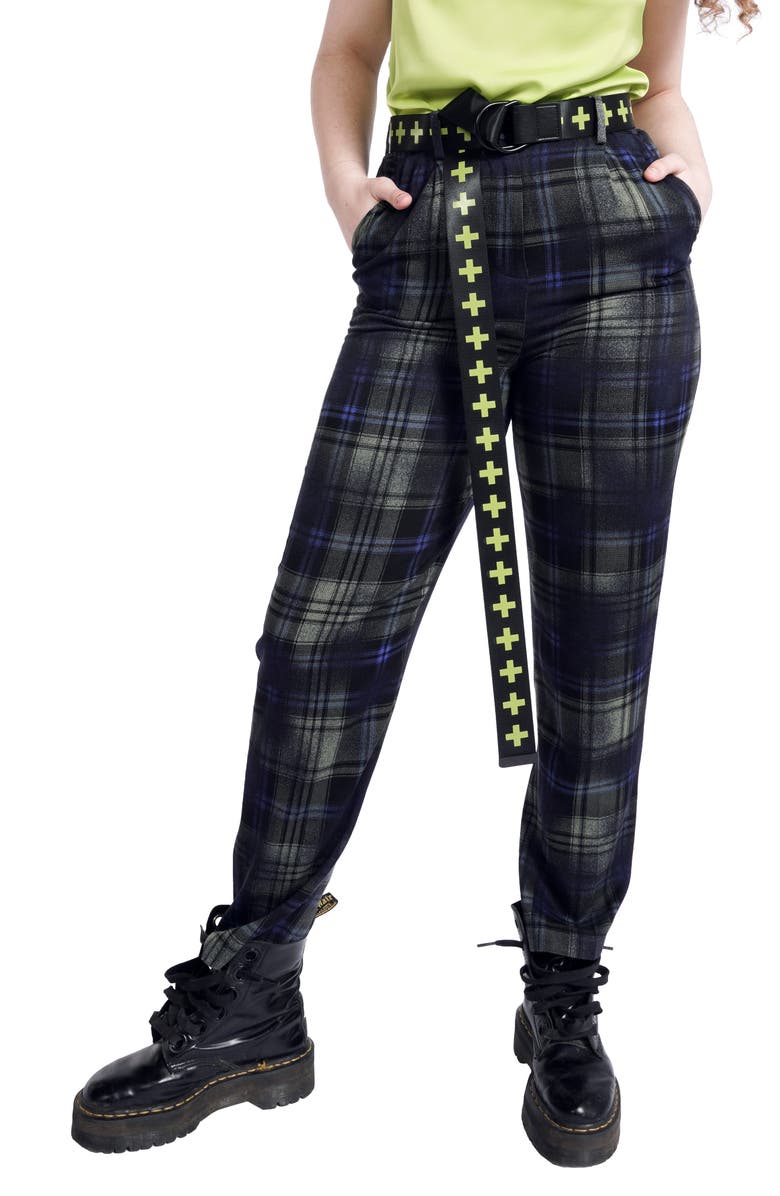 BP. + Wildfang Elastic Back Print Pants, Main, color,