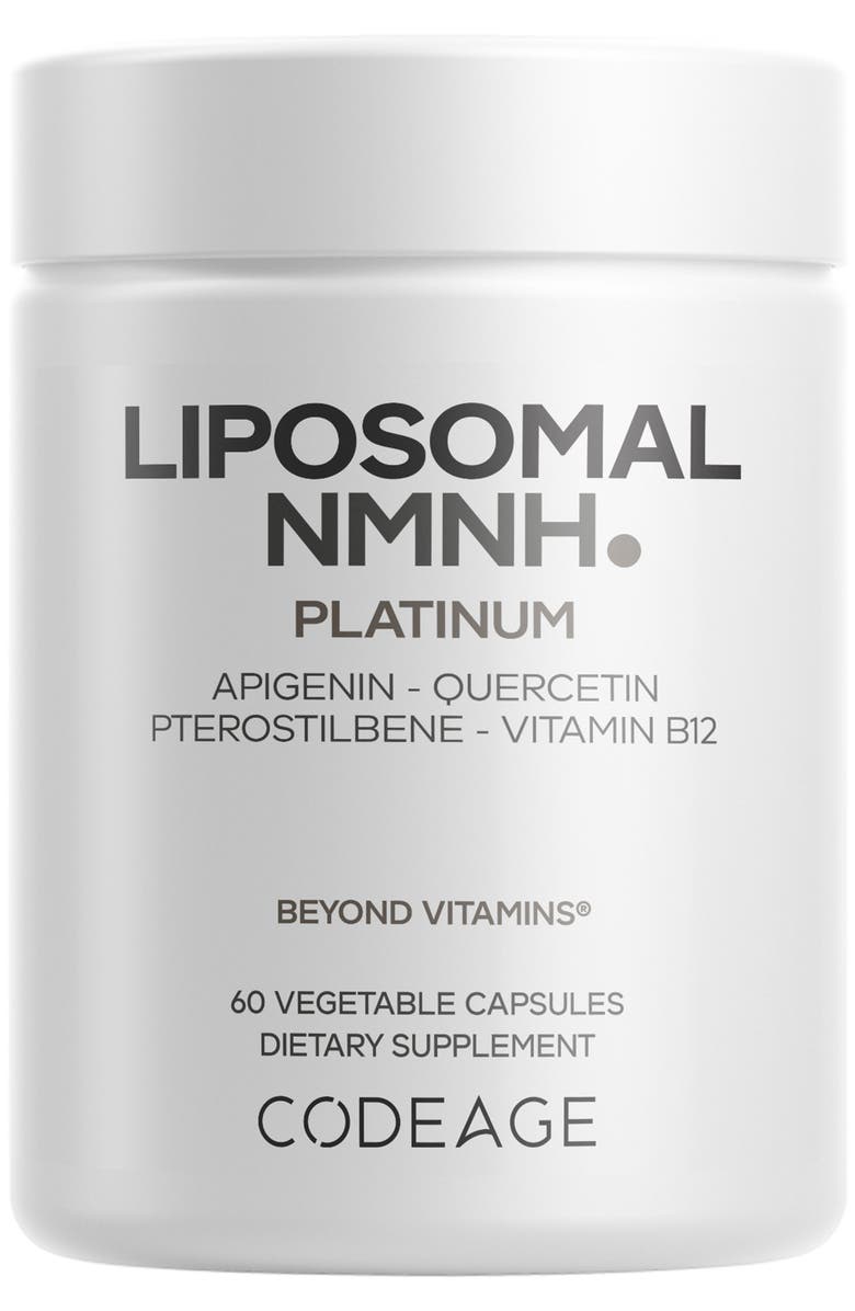 Codeage Liposomal NMNH Platinum, Main, color, White