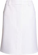 Courrèges A-Line Stretch Twill Skirt