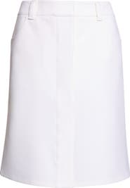 Courrèges A-Line Stretch Twill Skirt
