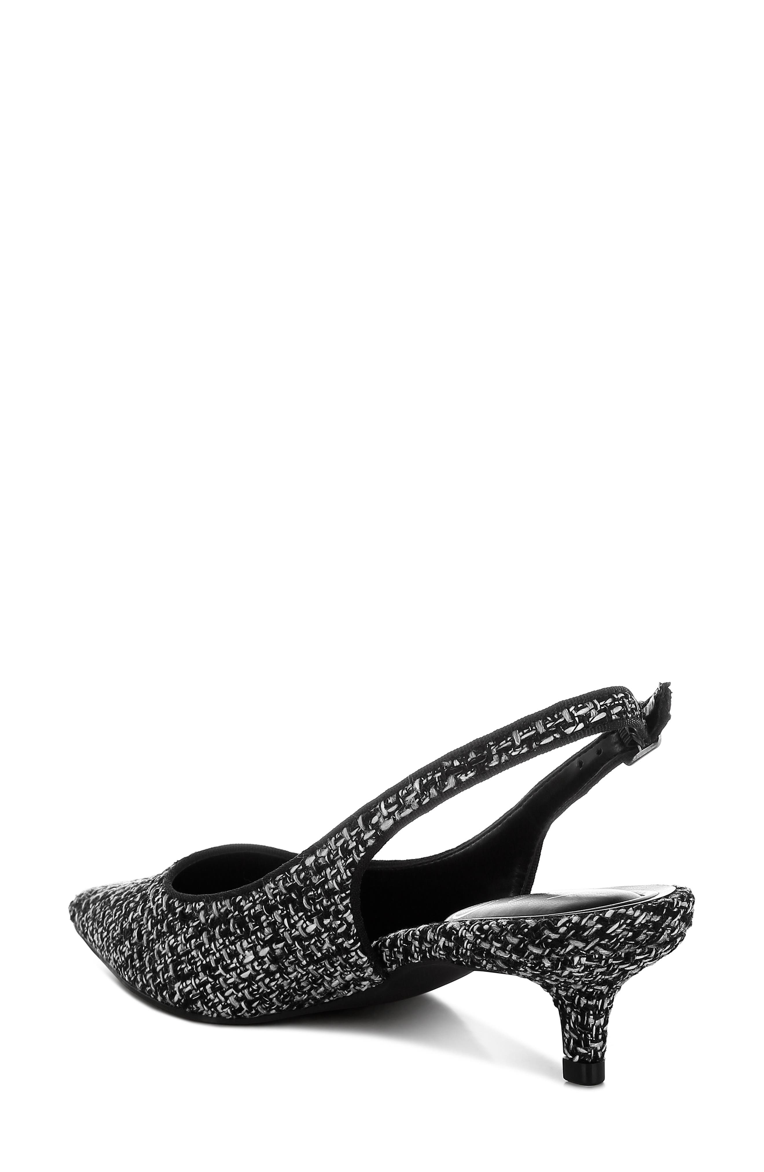 LONDON RAG Zehra Bouclé Slingback Pump, Alternate, color, Black
