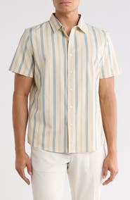 Rhone Brezza Short Sleeve Button Up Shirt