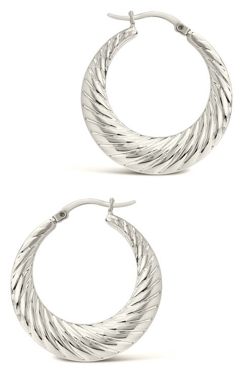 Delia Hoop Earrings