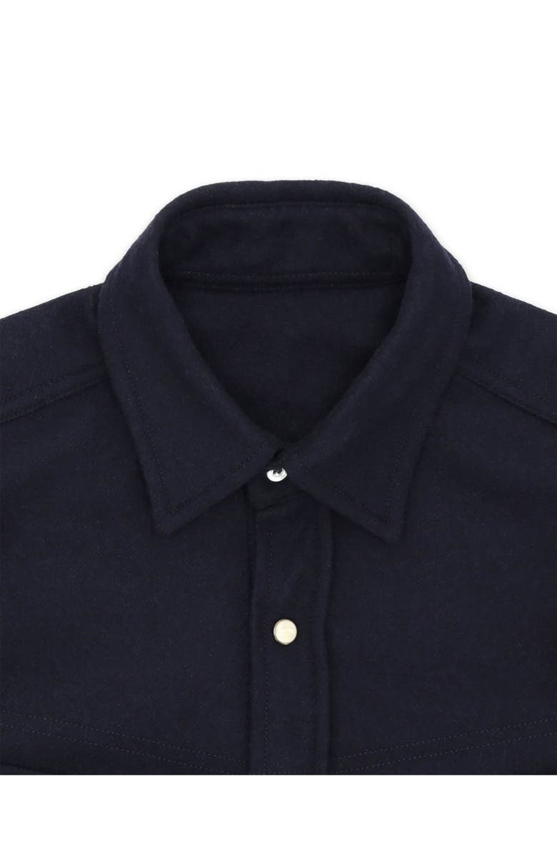 Fortela Pasadena Western Flannel Shirt, Alternate, color, Blue