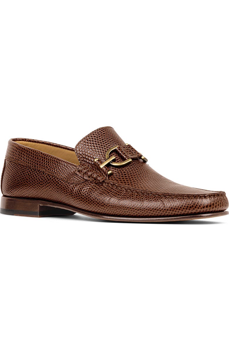 Donald Pliner Dacio Bit Loafer, Main, color, Whiskey