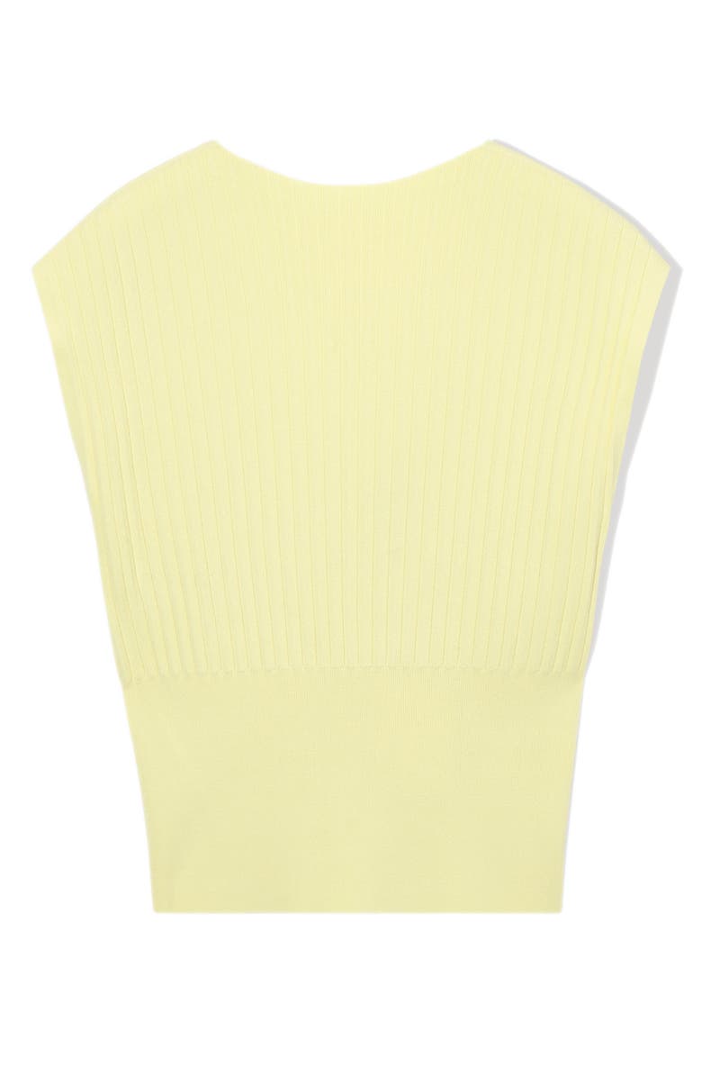 COS Rib Knit Top, Alternate, color, 