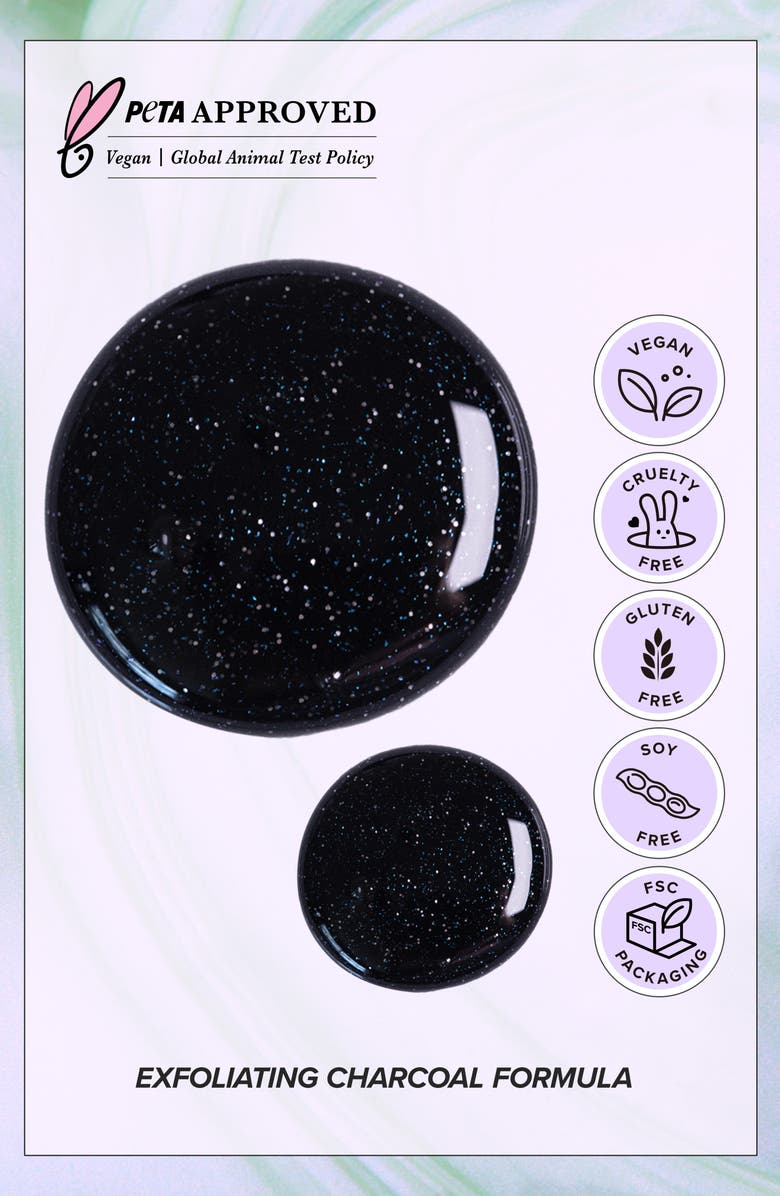 I DEW CARE Space Kitten Exfoliating Charcoal Peel Off Mask, Alternate, color, 