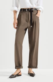 Brunello Cucinelli Baggy Pull-On trousers