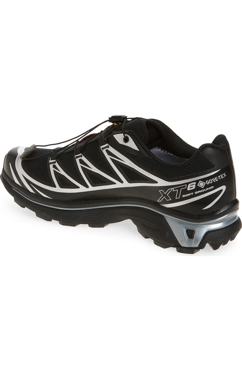 Salomon Gender Inclusive XT-6 Gore-Tex<sup>®</sup> Waterproof Sneaker, Alternate, color, Black/ Black/ Ftw Silver