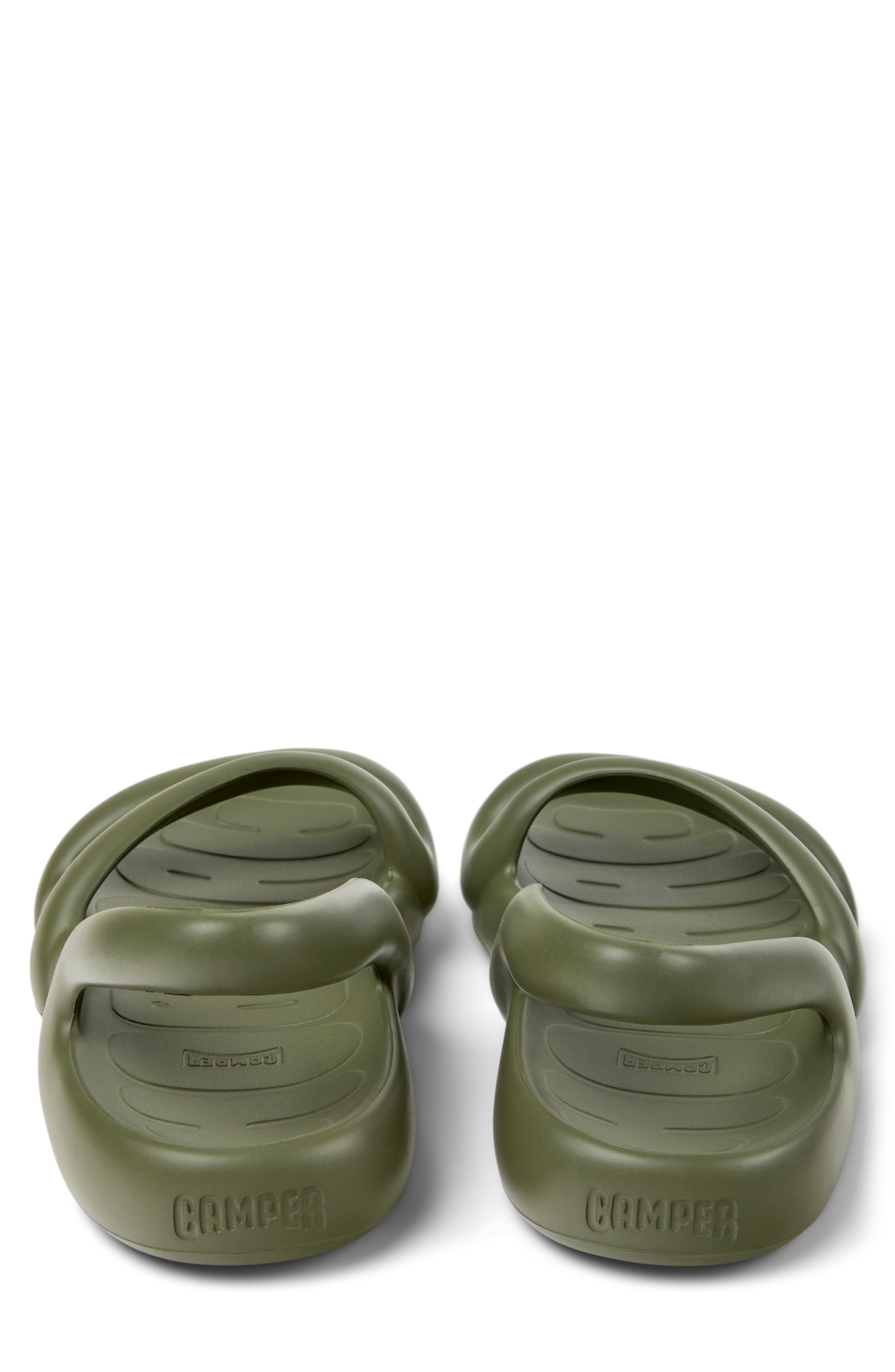 Kobarah Sandal, Alternate, color, MEDIUM GREEN