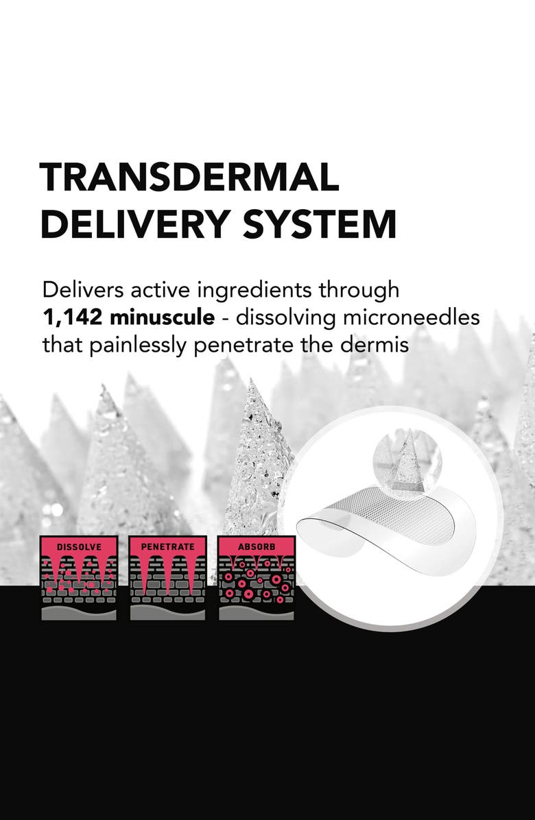 FOREO FAQ Microneedling Anti-Wrinkle Hyaluronic Acid Patches for Forehead, Alternate, color,