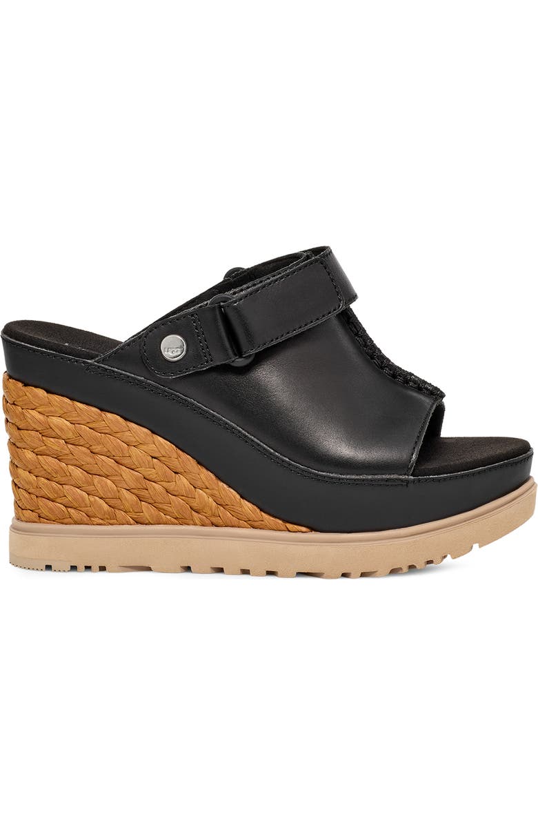 UGG<sup>®</sup> Abbot Wedge Slingback Sandal, Alternate, color,