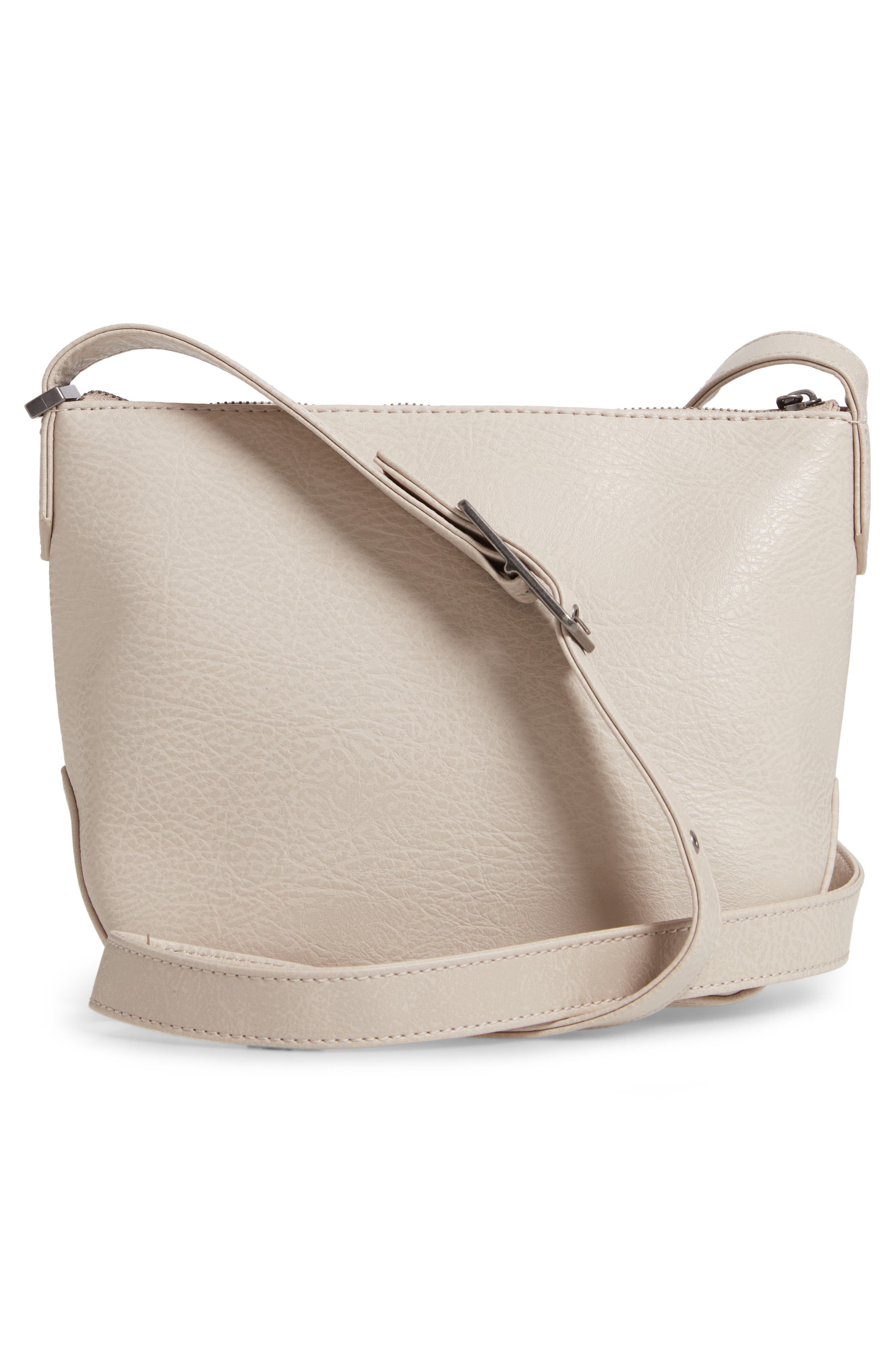 Matt & Nat Large Sam Faux Leather Crossbody Bag, Alternate, color, 