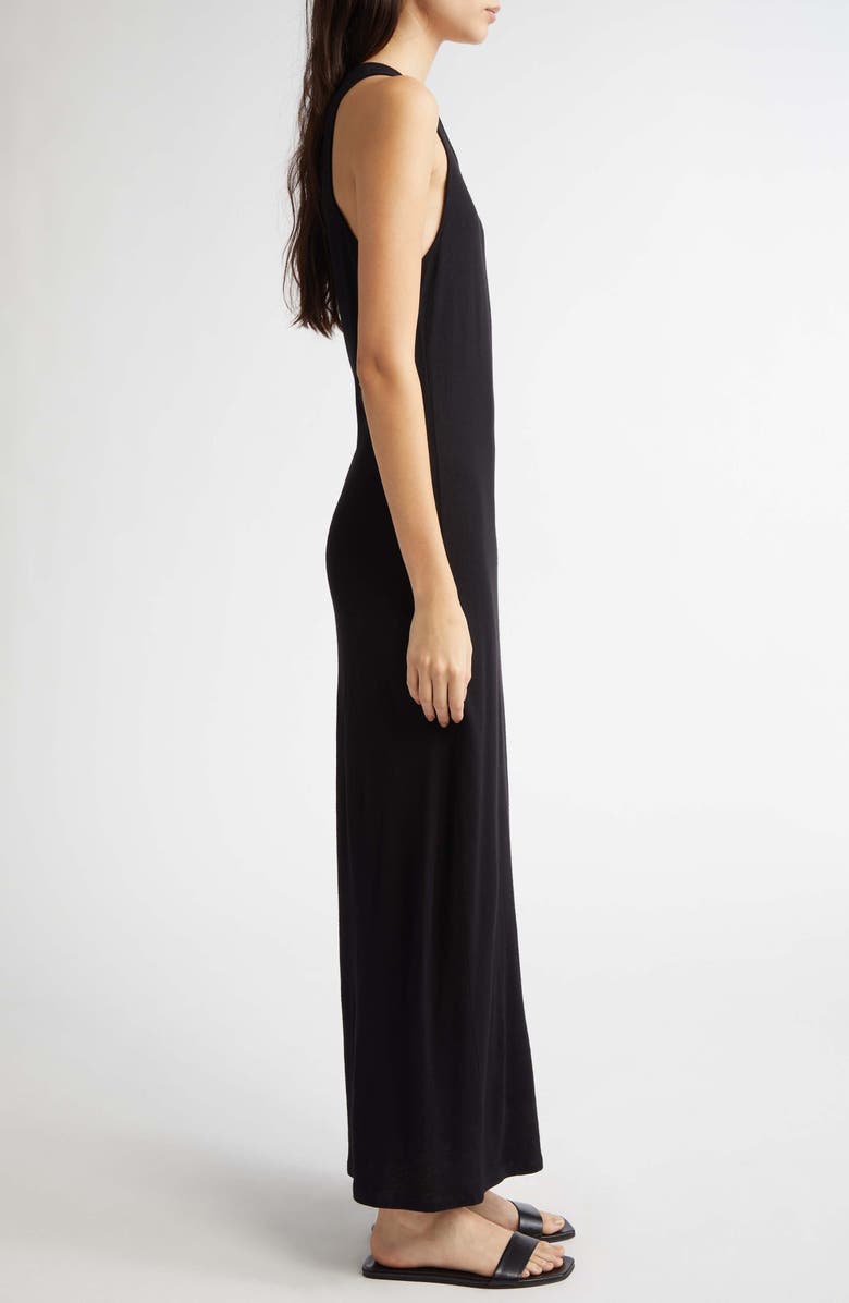 LOULOU DE SAISON Myron Tank Maxi Dress, Alternate, color, Black