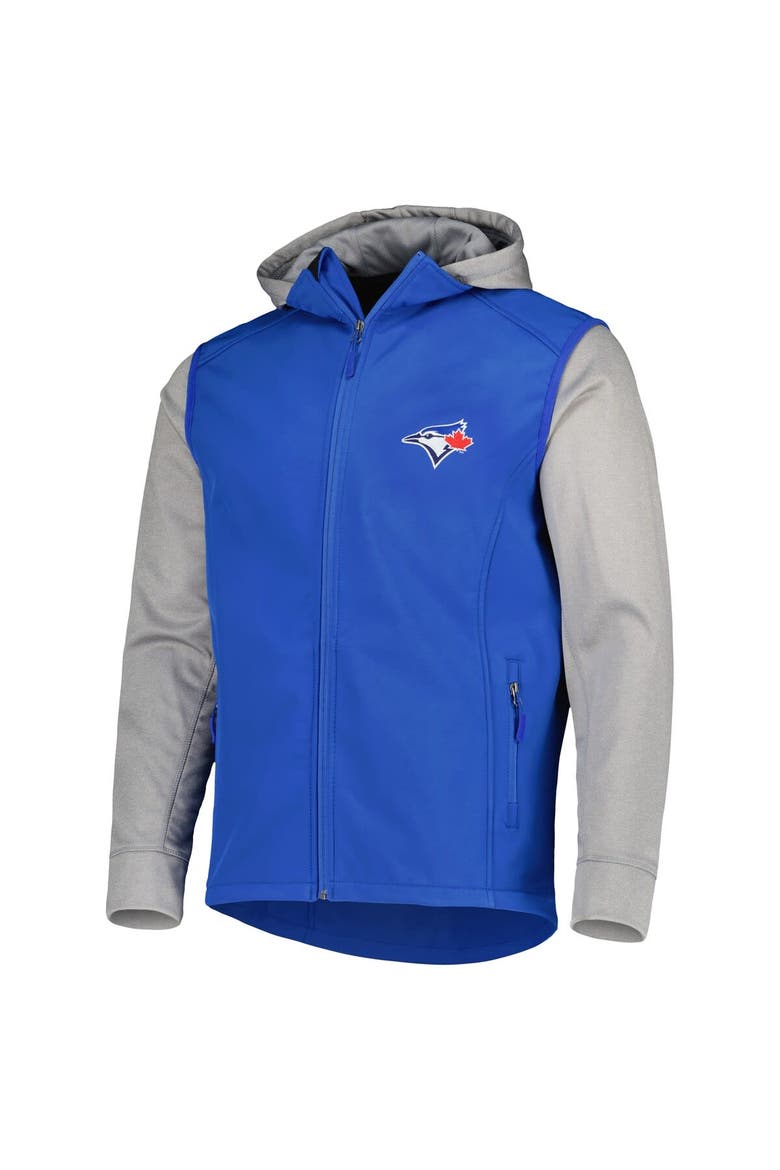 Men's Dunbrooke Royal/Heather Gray Toronto Blue Jays Alpha Full-Zip Jacket, Alternate, color, Royal