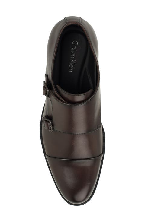 Rekben Double Monk Strap Leather Shoe