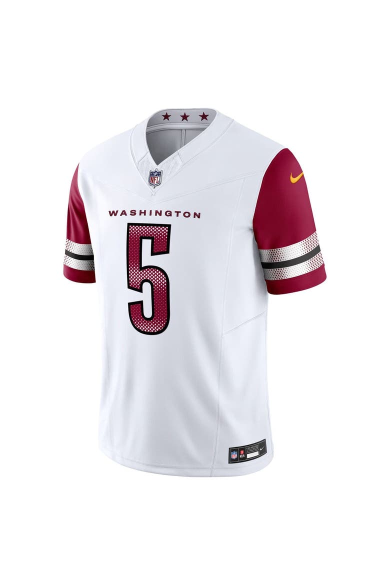 Men's Nike Jayden Daniels White Washington Commanders Vapor F.U.S.E. Limited Jersey, Alternate, color, White